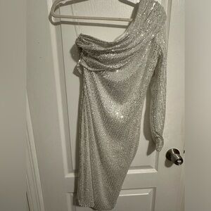 Missord silver sequence dress